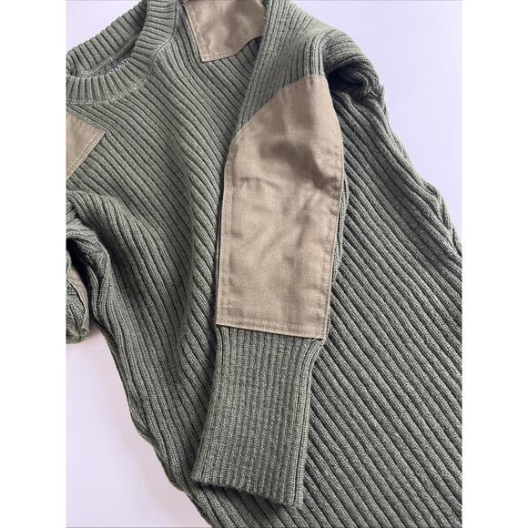 Vintage Mitts Nitts Military Service Issue Wool Sweater Size 40 - Picture 8 of 10